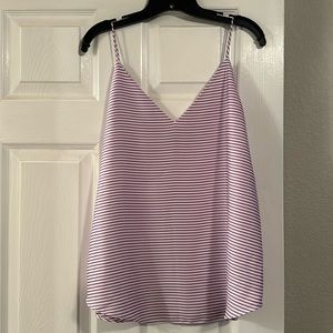 Express Satin V-Neck Downtown Cami